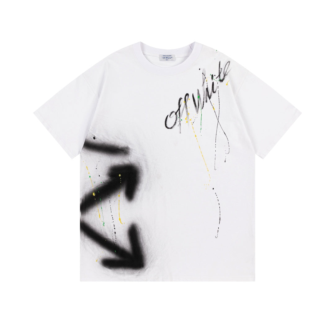 New Printed T-Shirt Light Luxury Station
