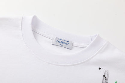 New Printed T-Shirt Light Luxury Station
