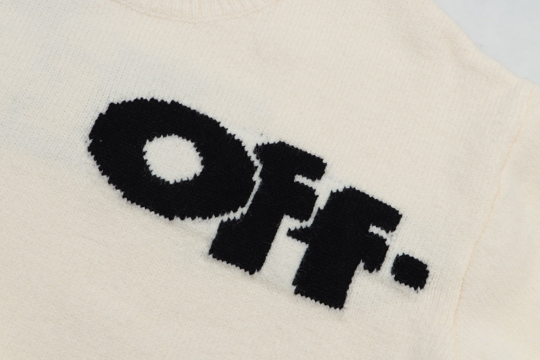 Oversized Letter Print Crewneck Sweatshirt Light Luxury Station