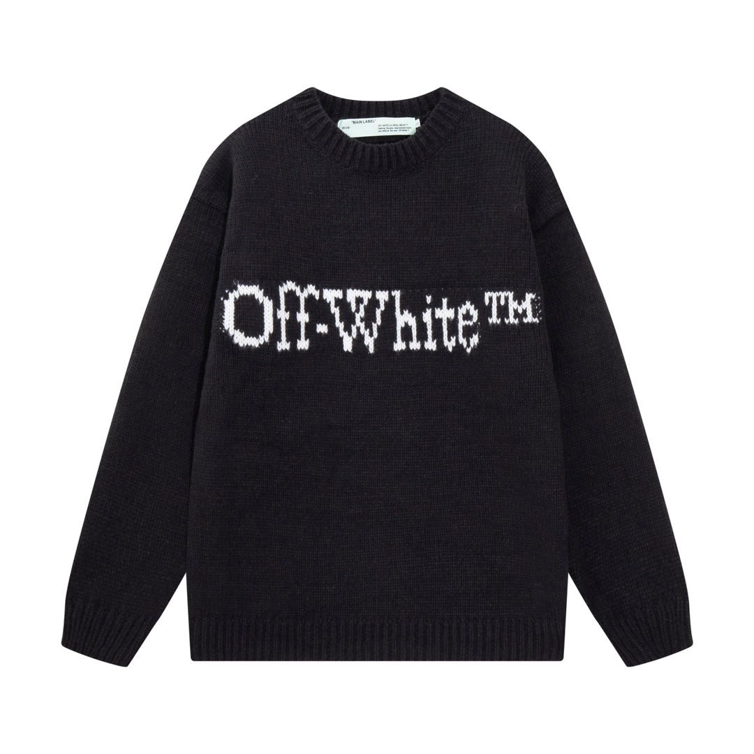 Oversized Letter Print Crewneck Sweatshirt Light Luxury Station