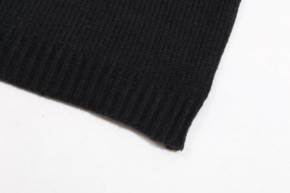 Oversized Letter Print Crewneck Sweatshirt Light Luxury Station