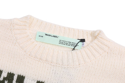Cat Jacquard Wool Sweater ¨C Apricot Light Luxury Station
