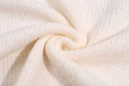 Cat Jacquard Wool Sweater ¨C Apricot Light Luxury Station