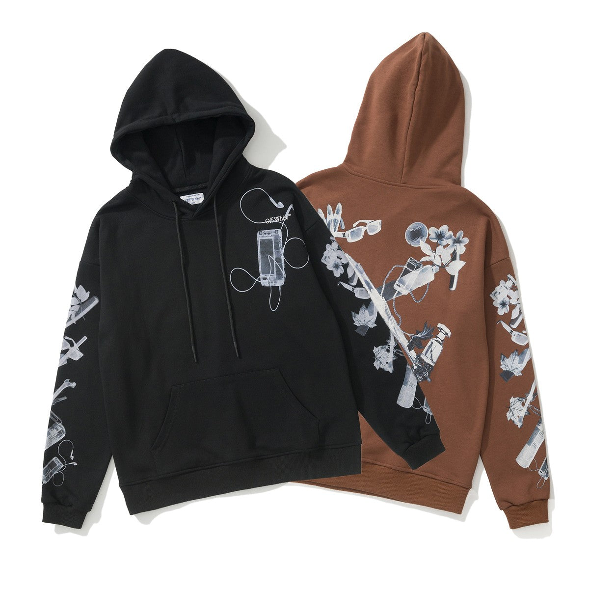 Oversized Pullover Hoodie Light Luxury Station