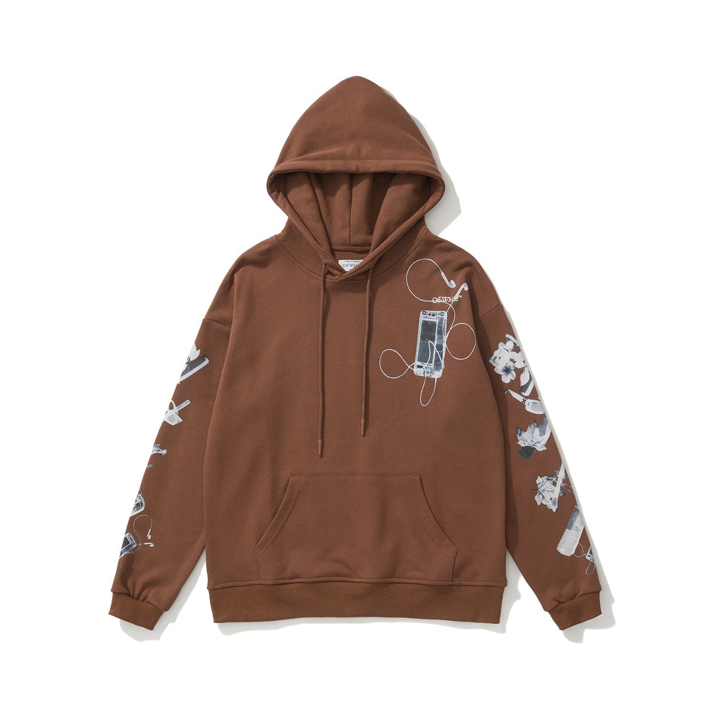 Oversized Pullover Hoodie Light Luxury Station