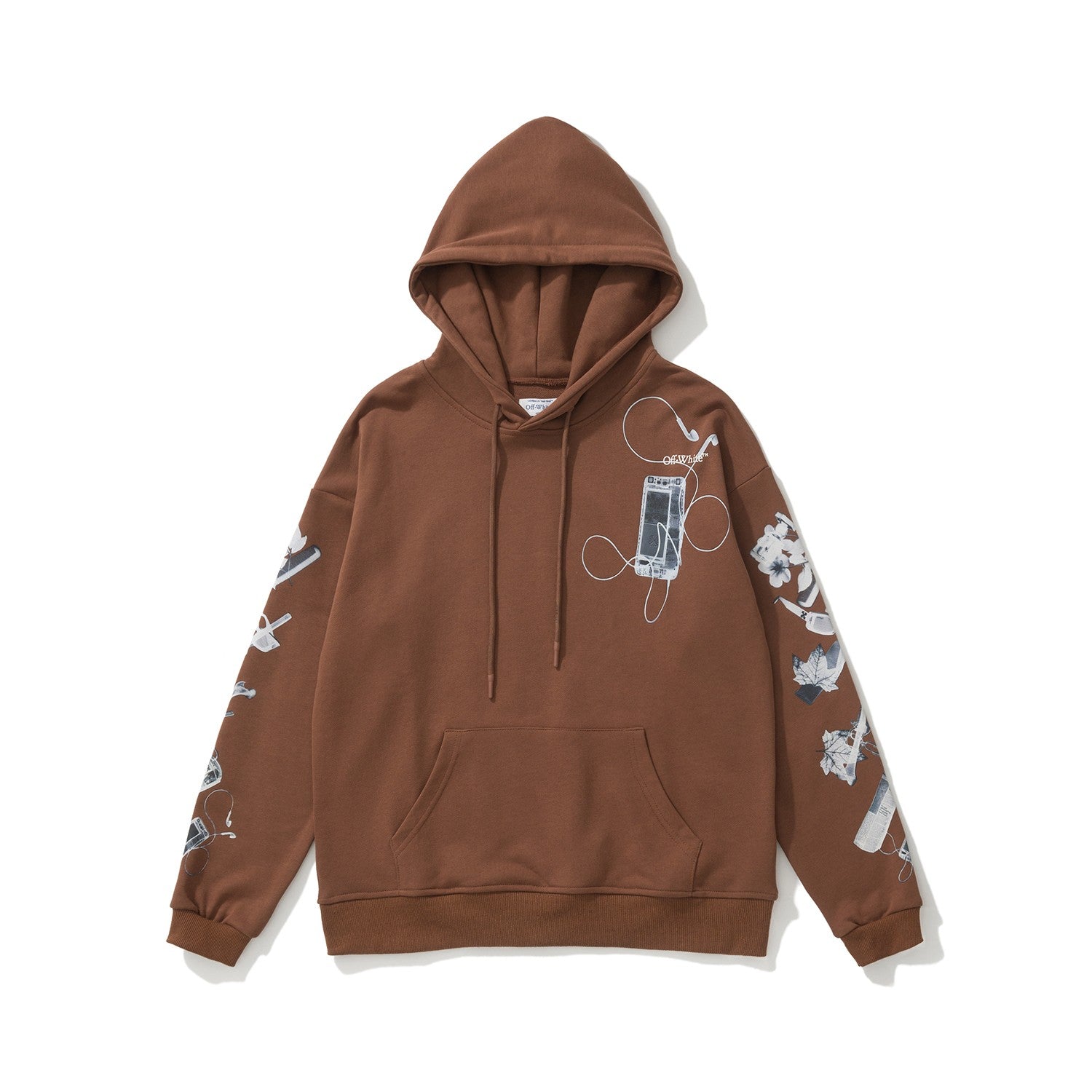 Oversized Pullover Hoodie Light Luxury Station