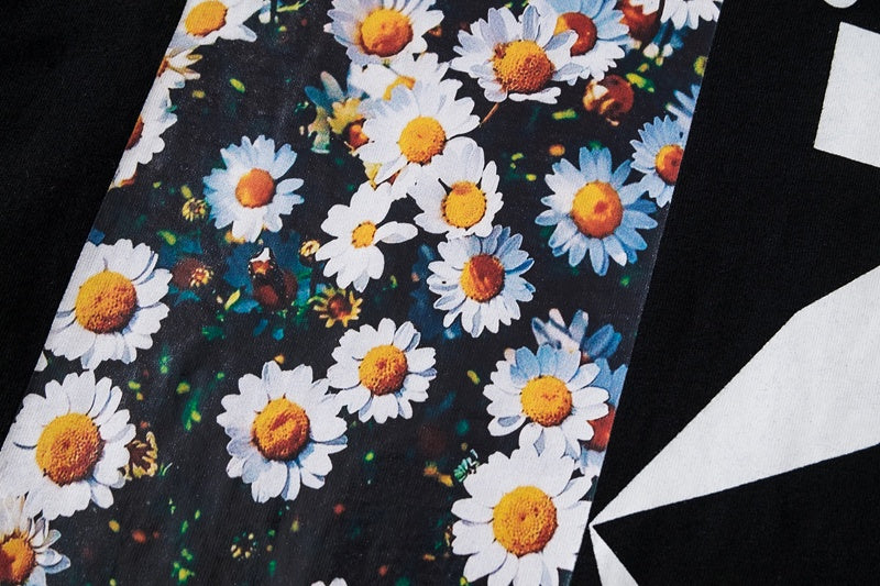 Graphic Print Short Sleeve T-Shirt Light Luxury Station