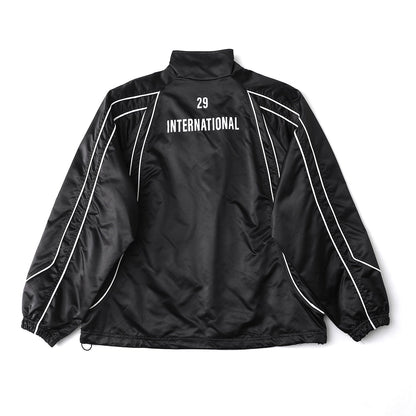 Satin Piping Half-Zip Pullover THOM TREND
