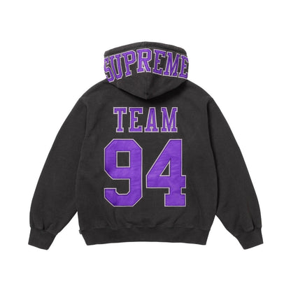 Team 94 Washed Embroidered Hoodie THOM TREND