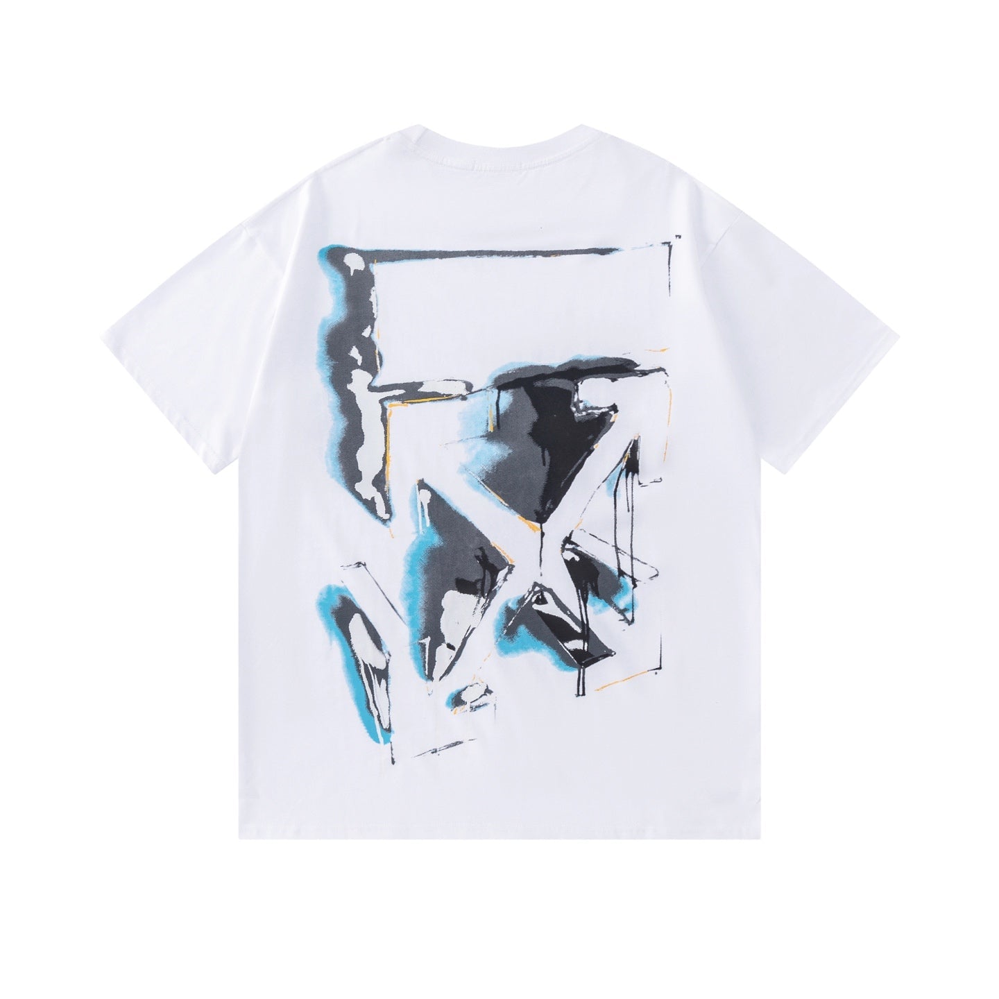 OFF New Printed T-Shirt Light Luxury Station