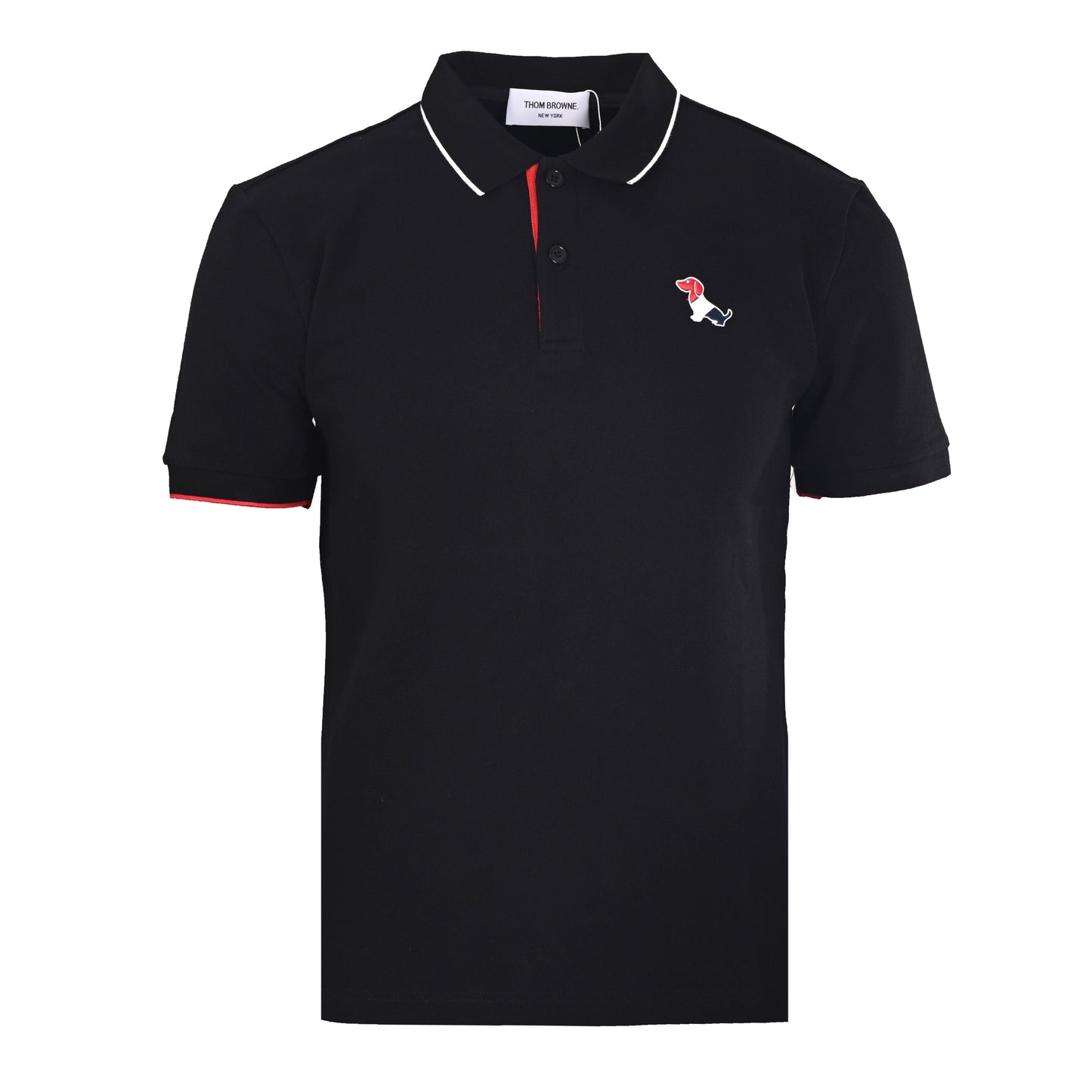Men's Embroidered Polo Shirt — Cotton Piqué THOM TREND