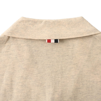 Men's Four-Bar Crew Neck T-Shirt — Cotton THOM TREND