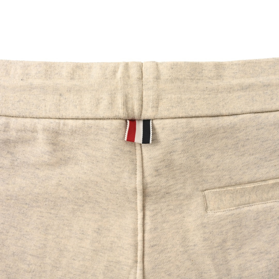 Men's Four-Bar Woven Shorts — Cotton THOM TREND