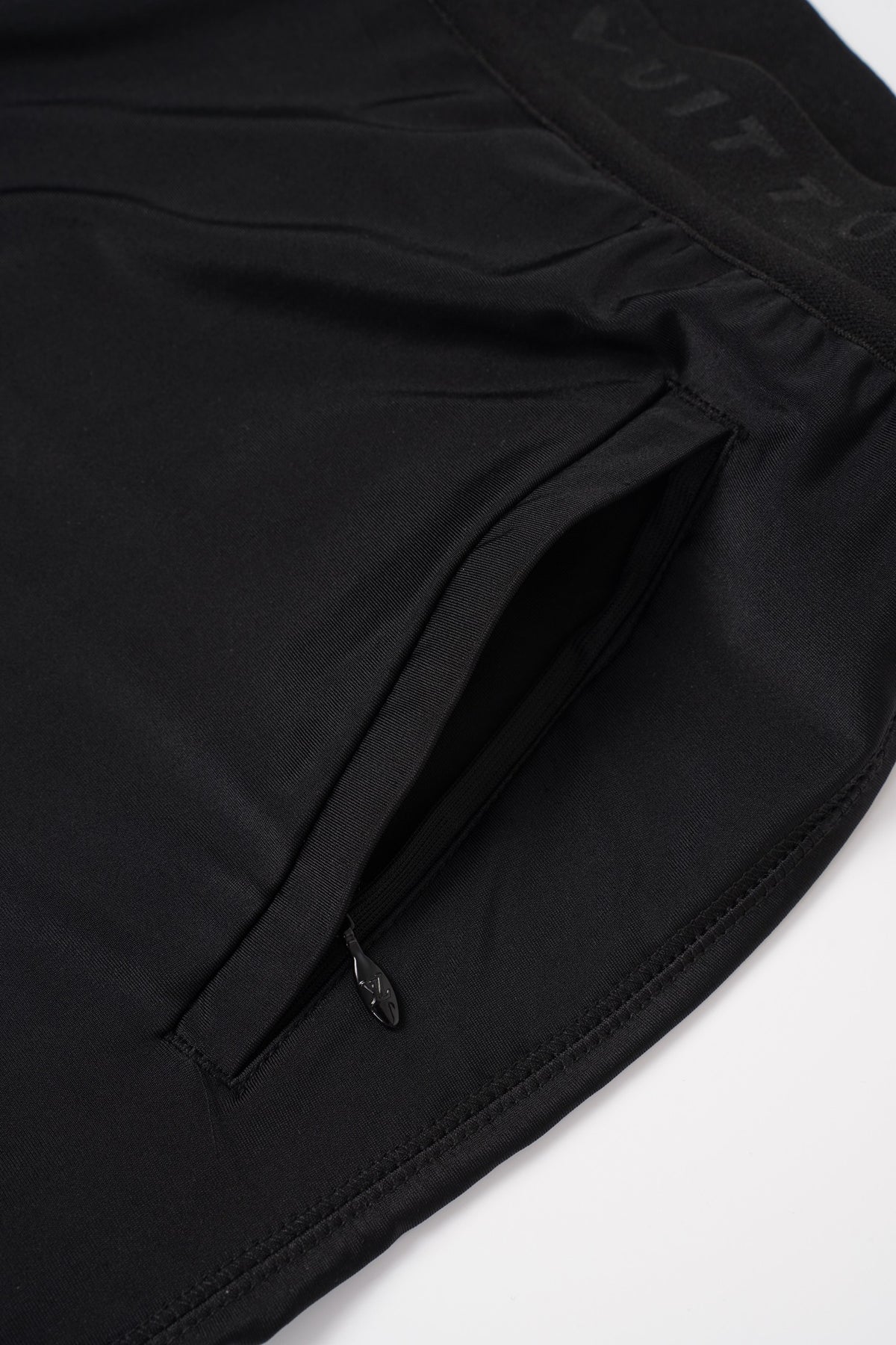 Reflective Logo Double-Layer Running Shorts