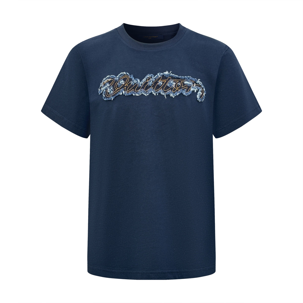 Logo Denim Short Sleeve Tee
