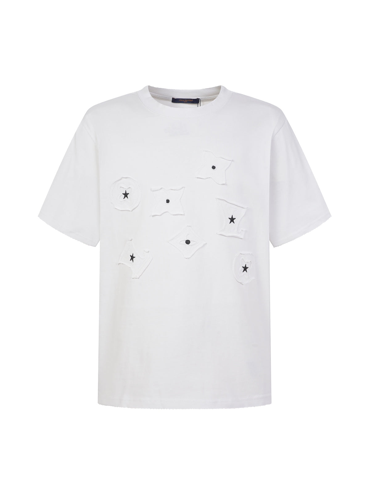 Logo Appliqué Embroidered Short Sleeve Tee