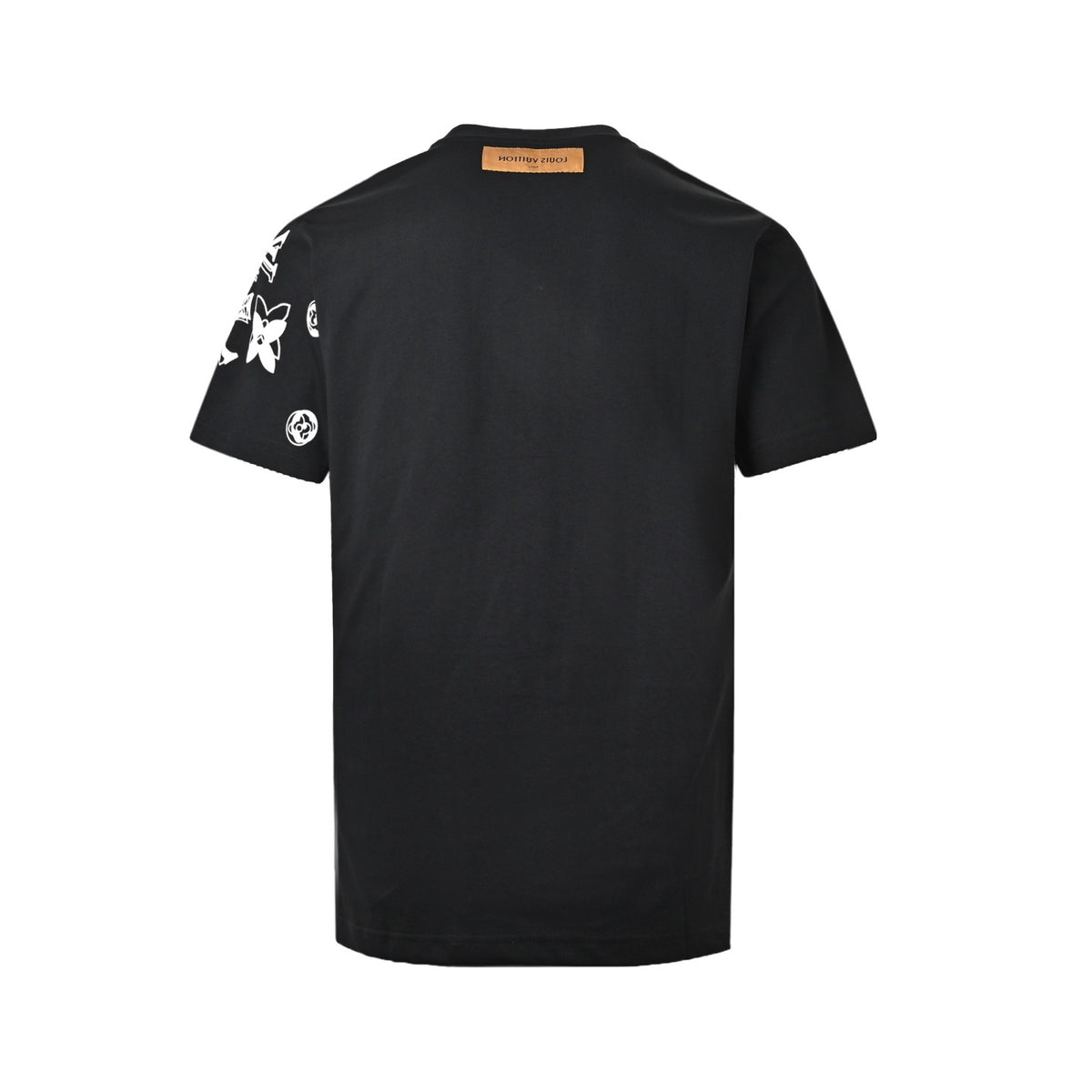 Double monogram print short-sleeved shirt