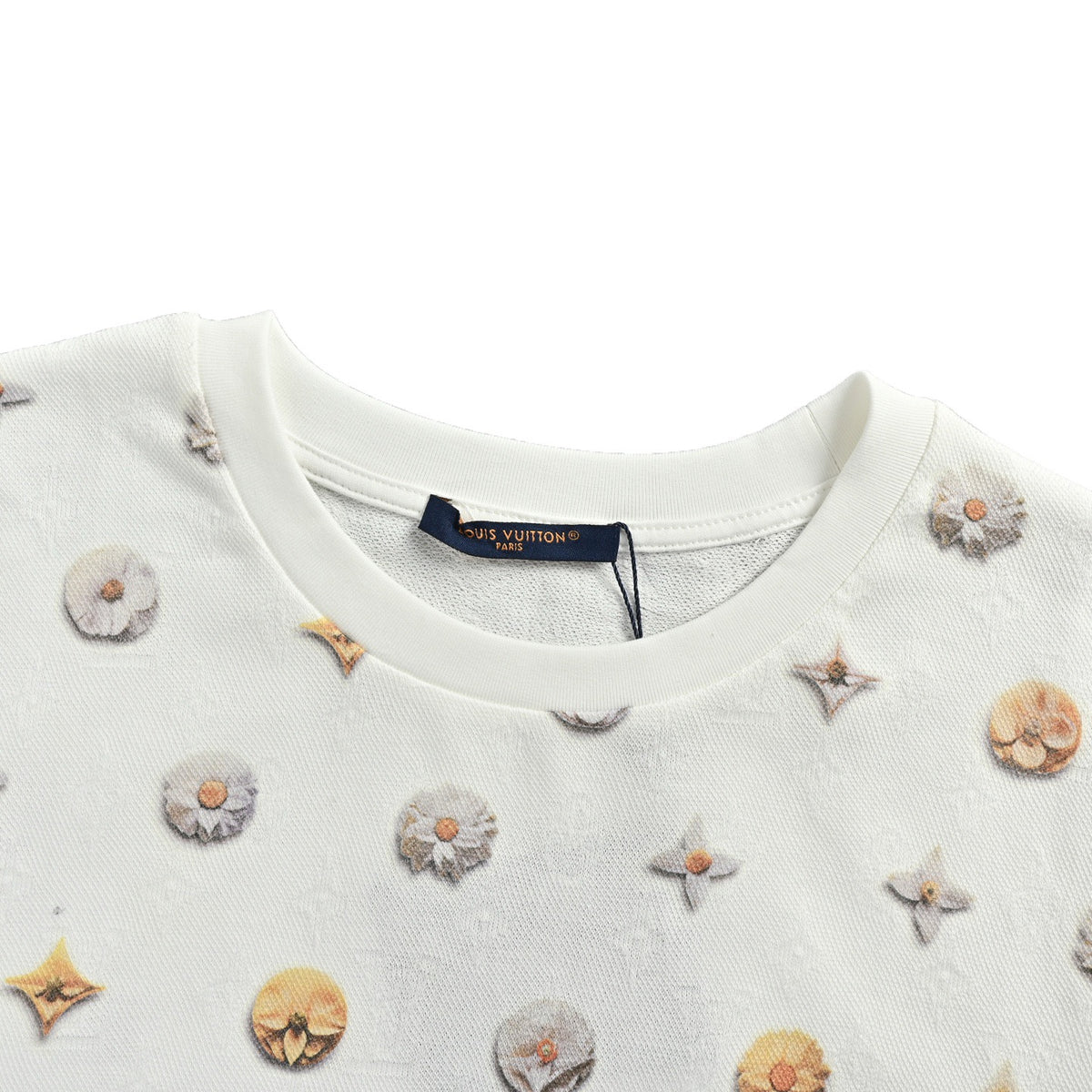 New Daisy Print Short-Sleeve T-Shirt
