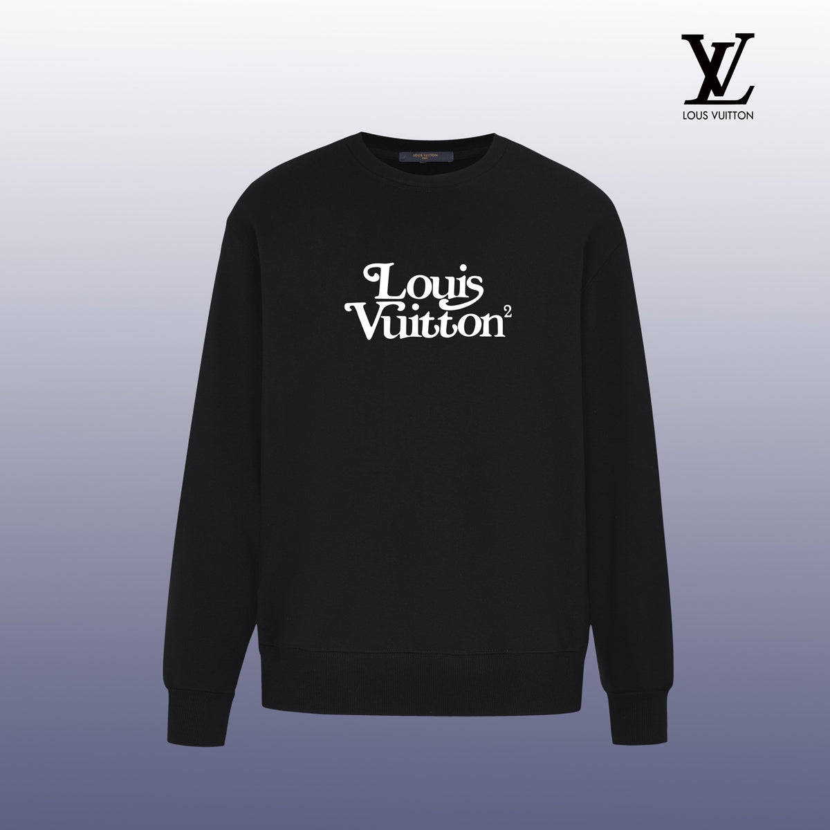 Designer Graphic Print Crewneck Sweatshirt