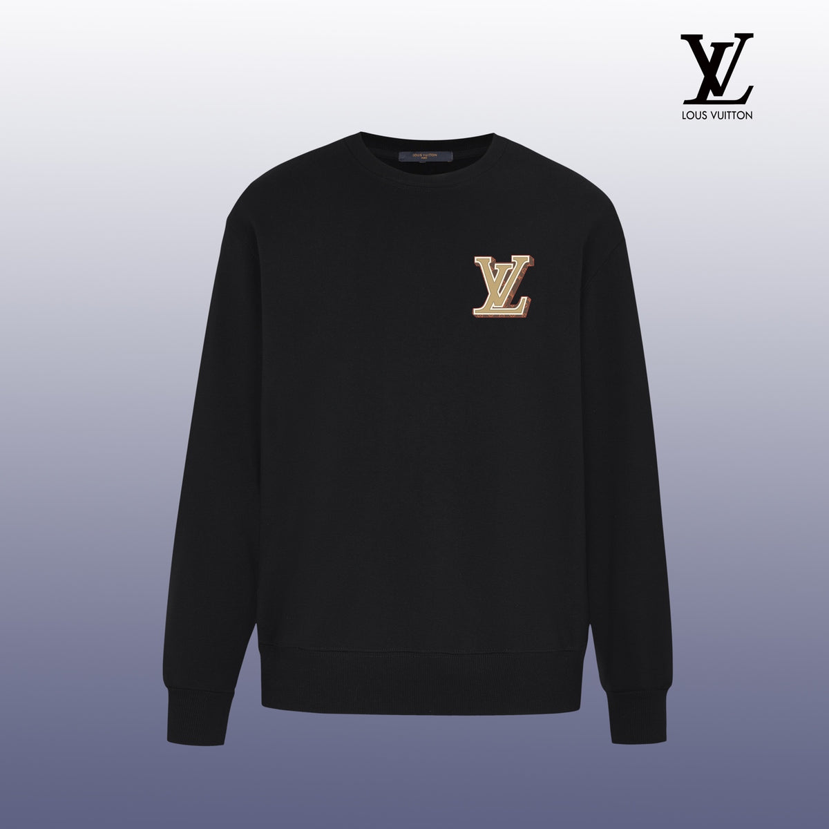 Designer Graphic Print Crewneck Sweatshirt