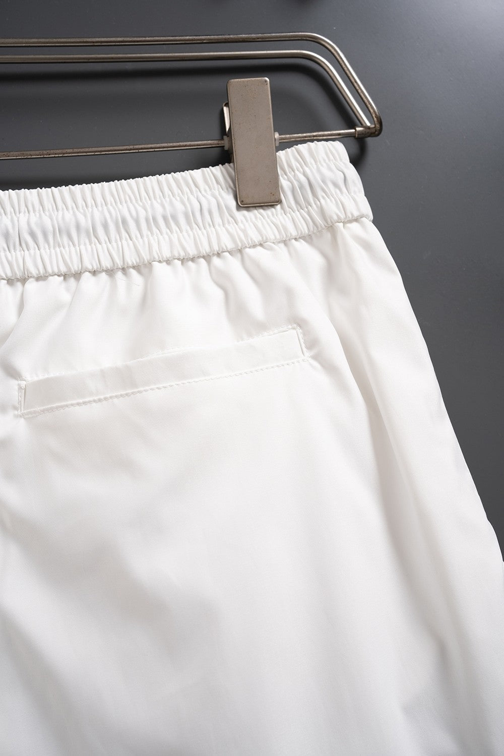 Thom Browne Style Four-Bar Stripe Woven Shorts - Image 5