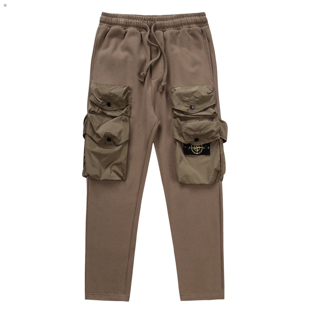 Stone Island Utility Cargo Shorts — 9-Pocket