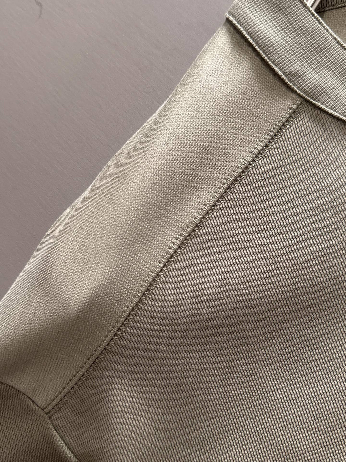 Stone Island Compass Badge Henley Cotton T-Shirt product detail view