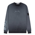 Stone Island 40th Anniversary Gradient Crewneck Sweatshirt - Gray front view