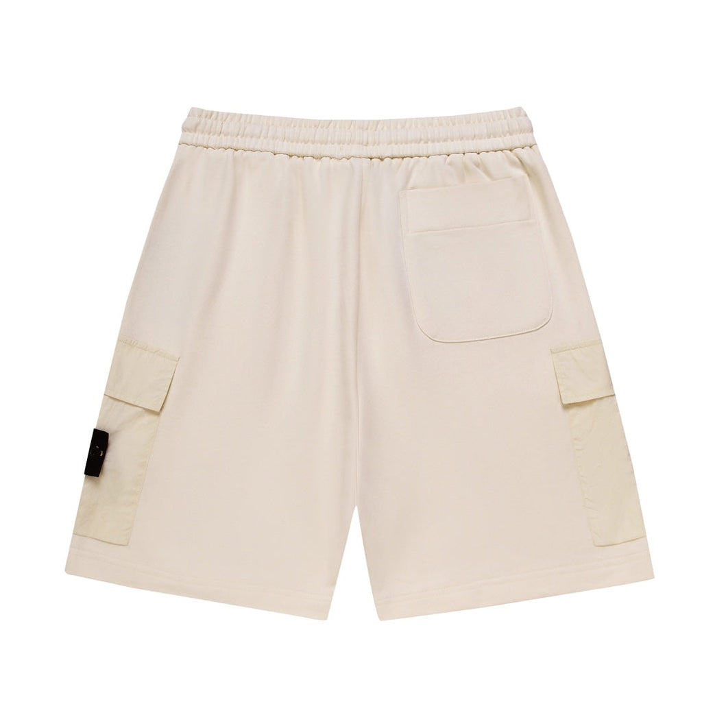 Stone Island Solid-Color Athletic Shorts