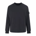 Stone Island 380 GSM Fleece Compass Badge Sweatshirt front view