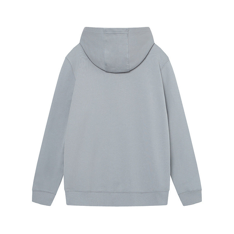 Stone Island Brushed Fleece Compass Badge Pullover Hoodie - Black product detail view