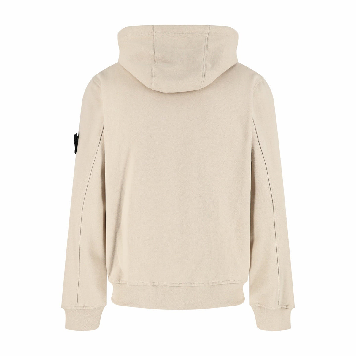 Stone Island Compass Badge-Cuff Full-Zip Hoodie product detail view