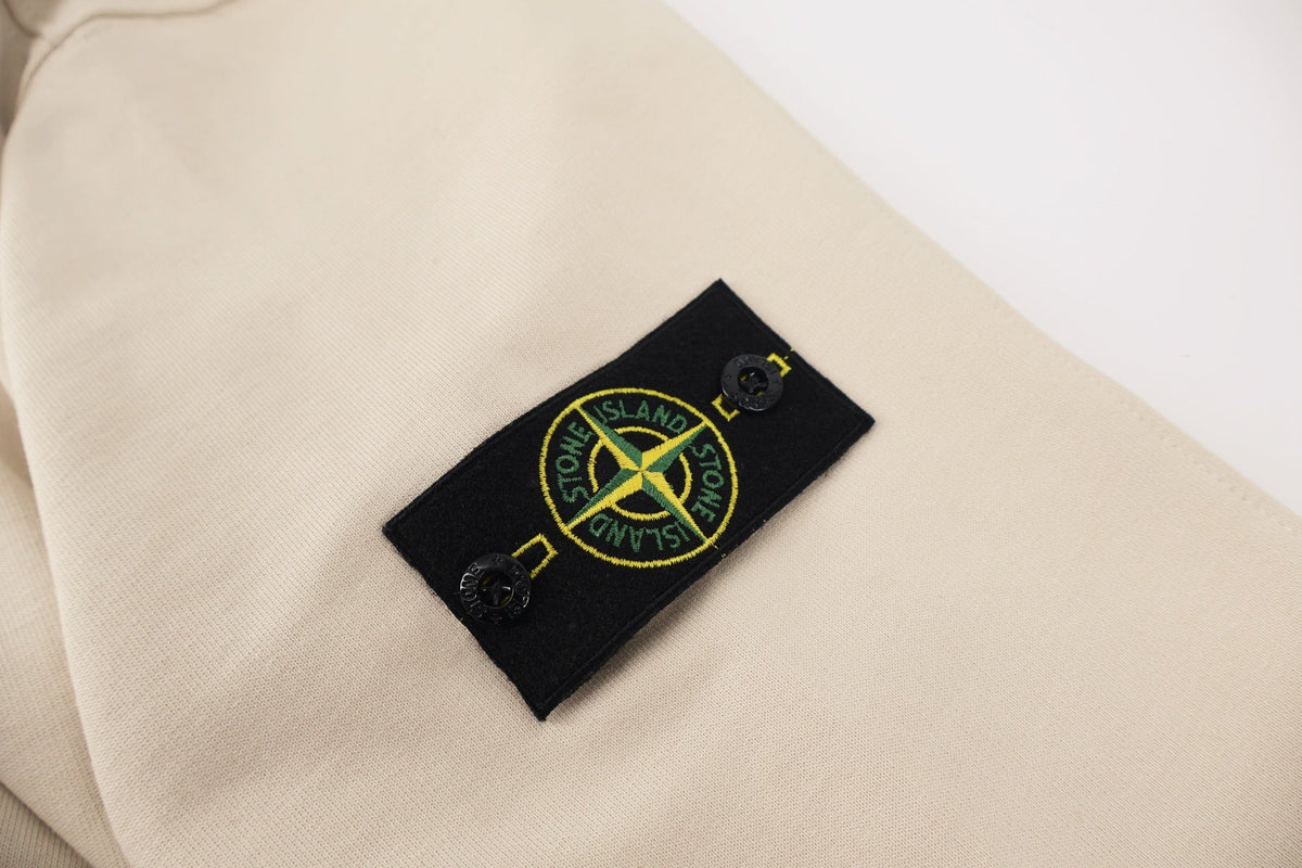 Stone Island Compass Badge-Cuff Pullover Hoodie product detail view
