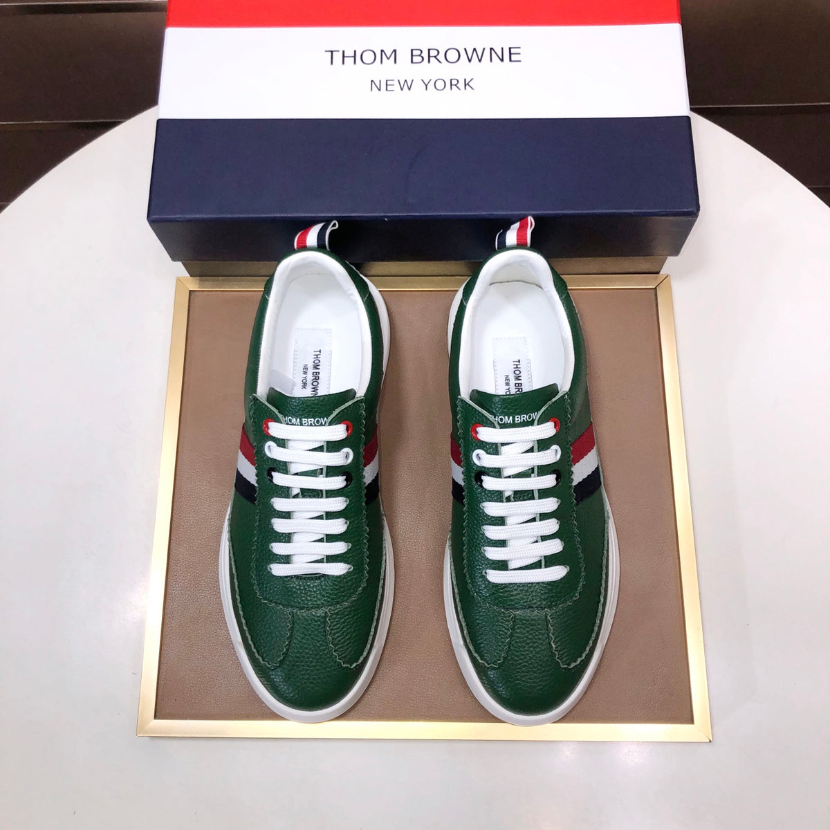 Full-Grain Leather Sneaker — Breathable Premium Sole