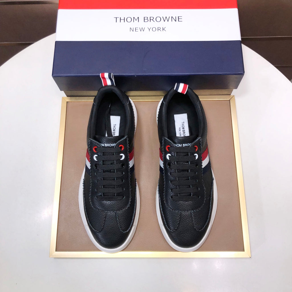 Full-Grain Leather Sneaker II — Heritage Low-Top