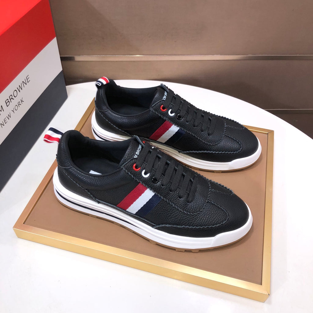 Full-Grain Leather Sneaker II — Heritage Low-Top