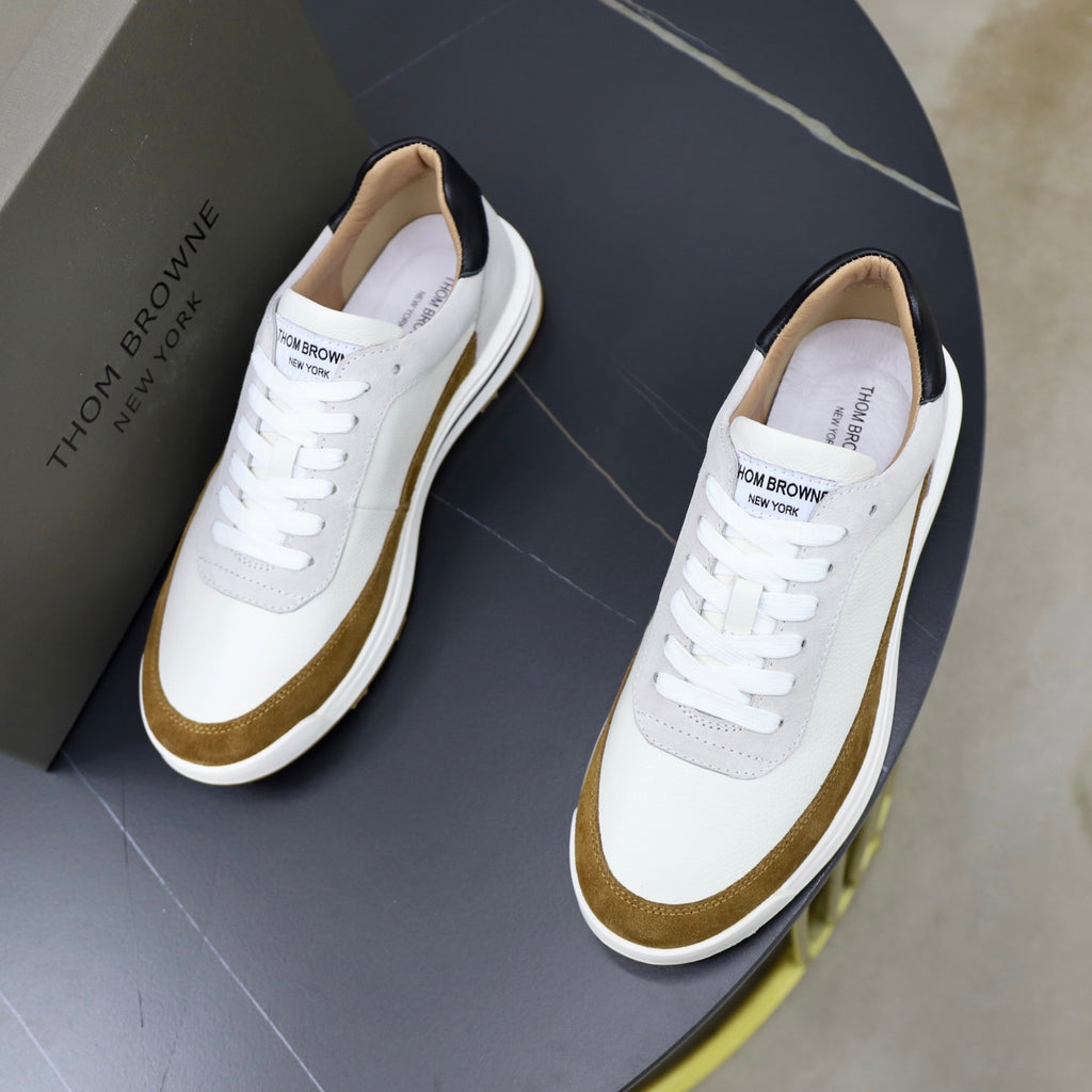 Premium Leather Sneaker — Lace-Up Derby Edition