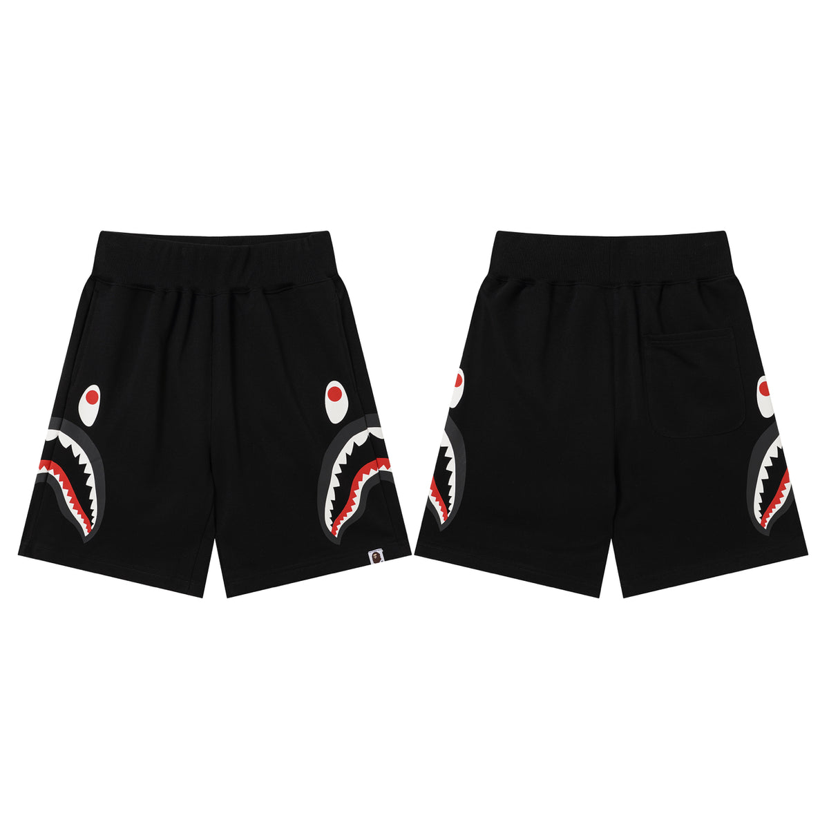 BAPE Shark Graphic Heavyweight Shorts