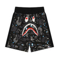 BAPE Shark Space Camo Sweat Shorts – Black