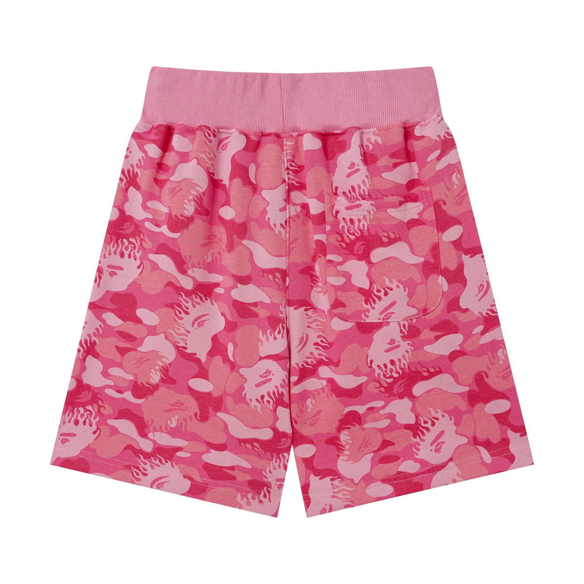 BAPE Camo Sweat Shorts – Blue & Pink