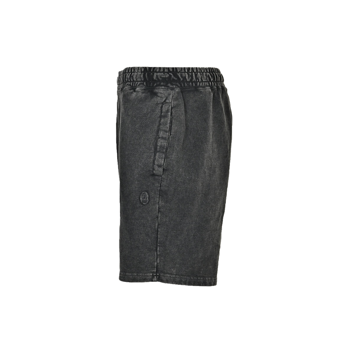 BAPE Washed Ape Embroidery Heavyweight Sweat Shorts