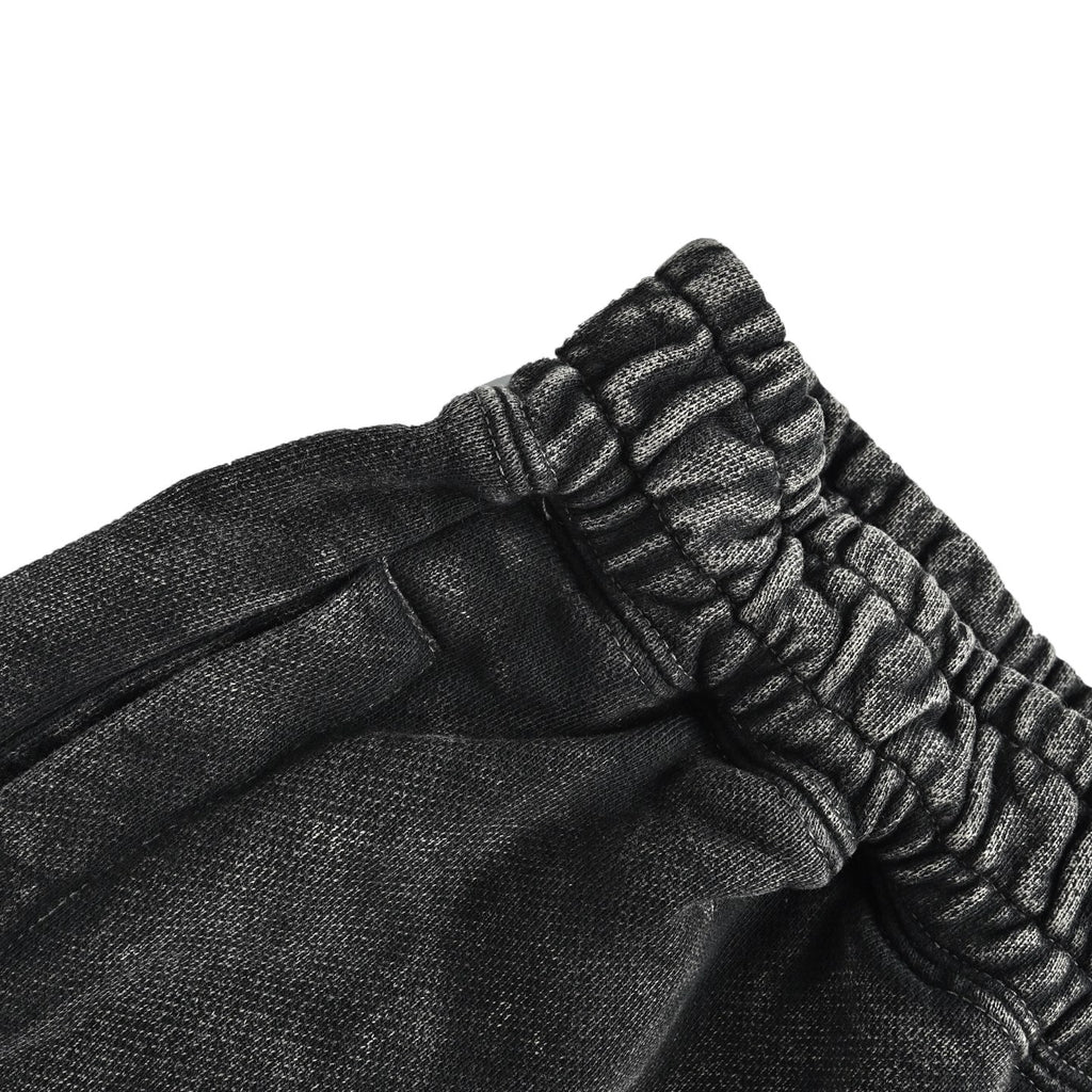 BAPE Washed Ape Embroidery Heavyweight Sweat Shorts