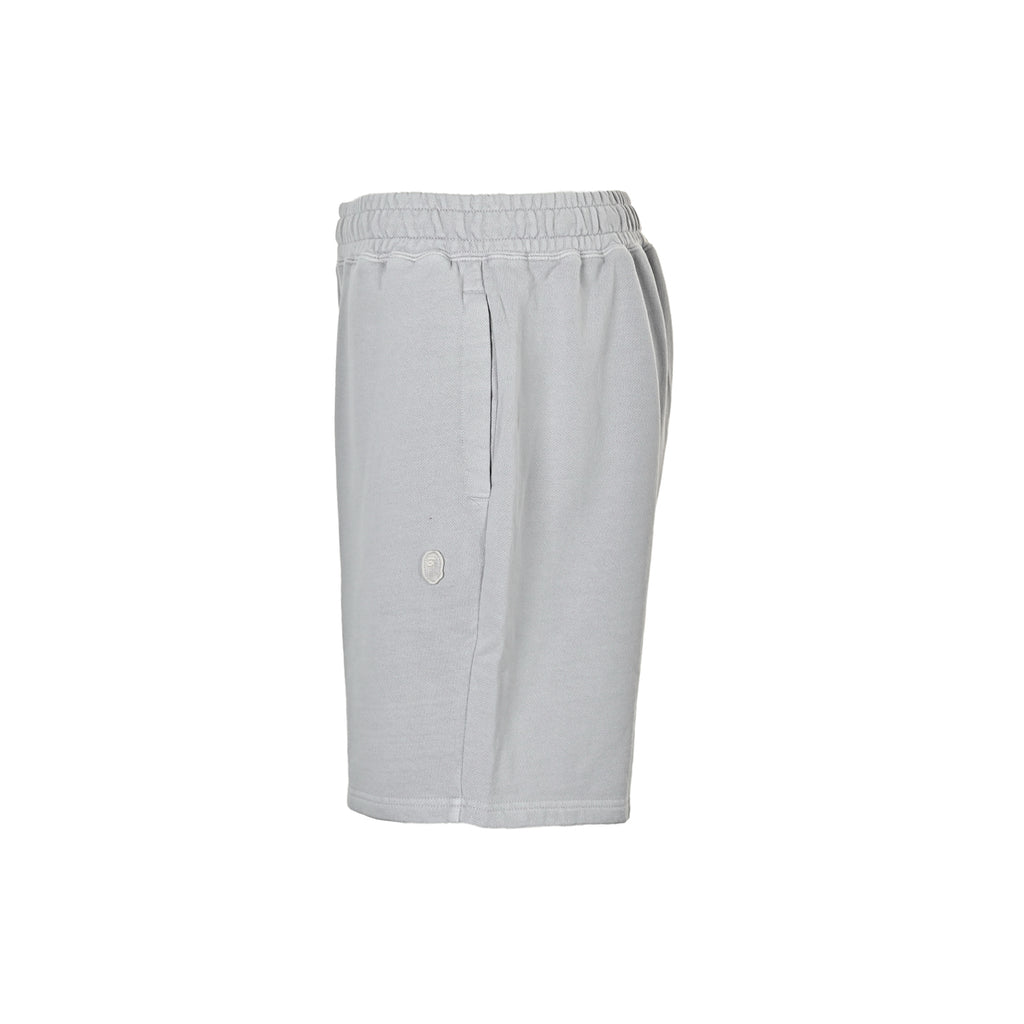 BAPE Washed Heavyweight Sweat Shorts – Light Grey