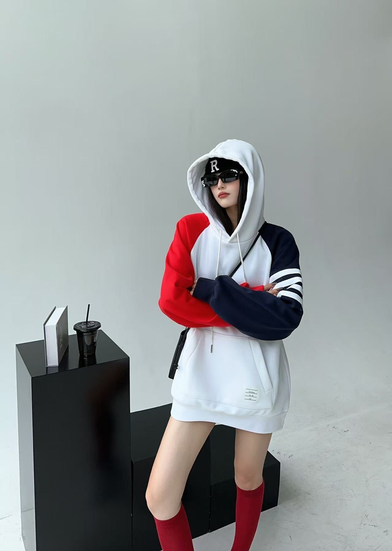 2026SS Fleece-lined sweatshirt THOM TREND