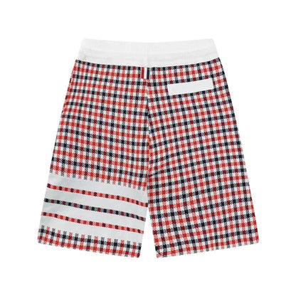 2026  Four-Stripe Jacquard Knit Shorts THOM TREND
