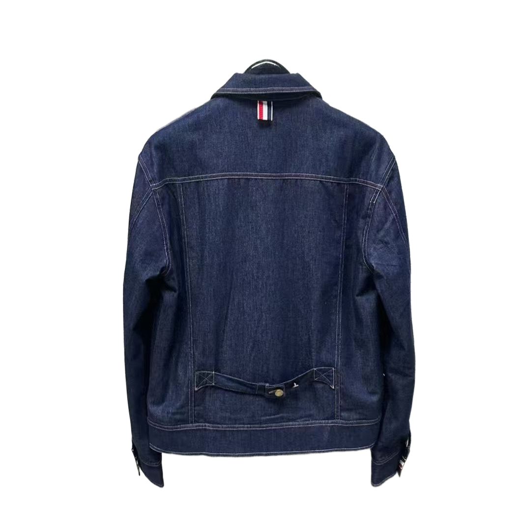 Four-Bar Denim Workwear Jacket THOM TREND