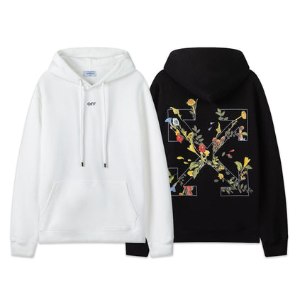 OFF Oversized Pullover Hoodie Light Luxury Station