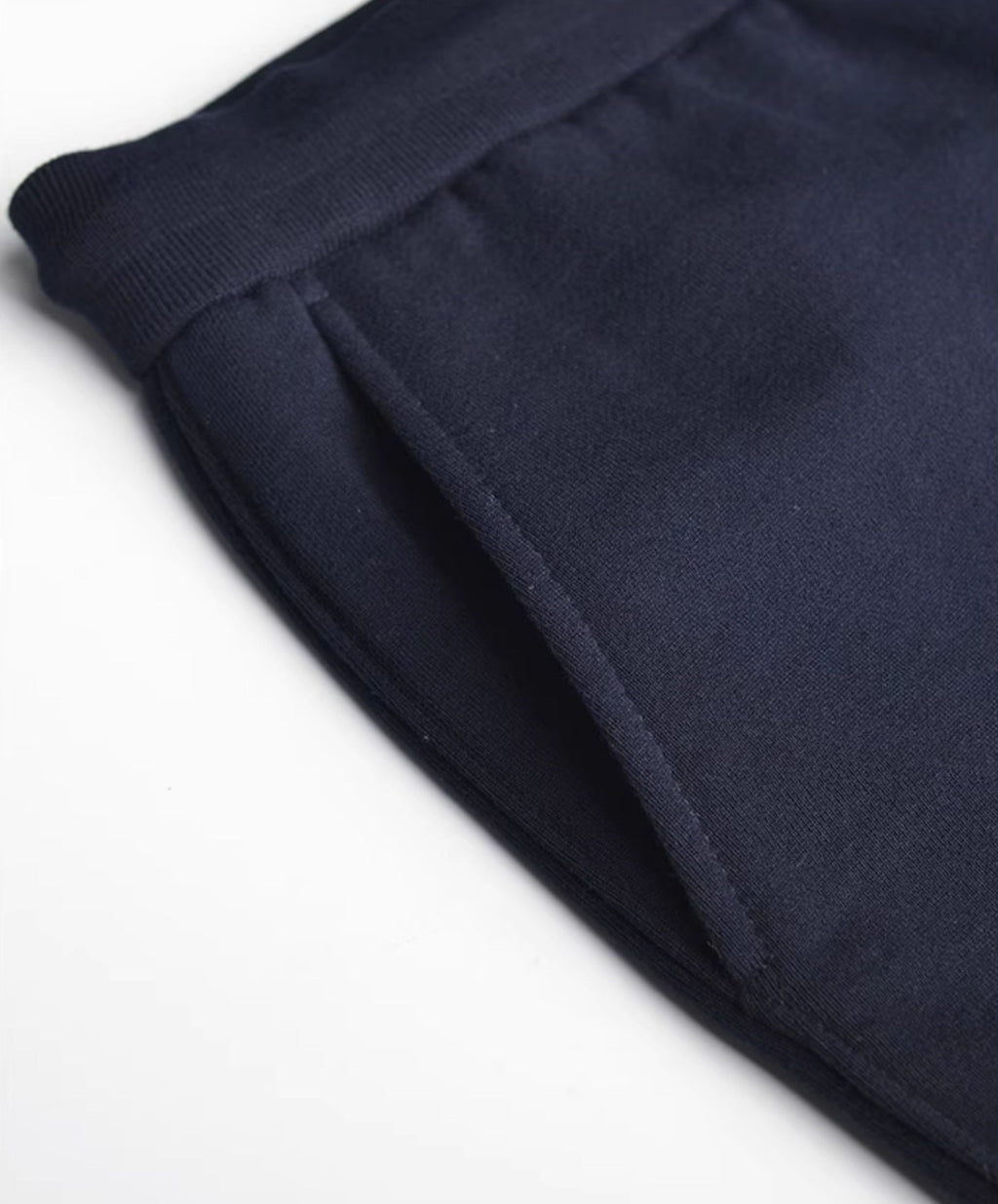 Thom Browne Style Men's Casual Sweatpants - Cotton Signature Four-Bar Detail - Image 7