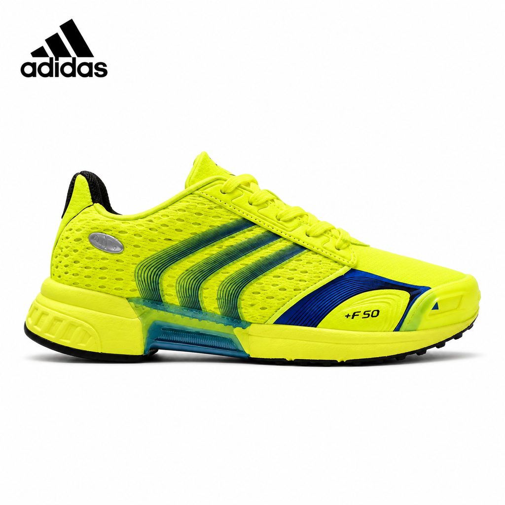 Adidas K81801550 men's running shoes in Black/Silver 1 - single shoe side profile