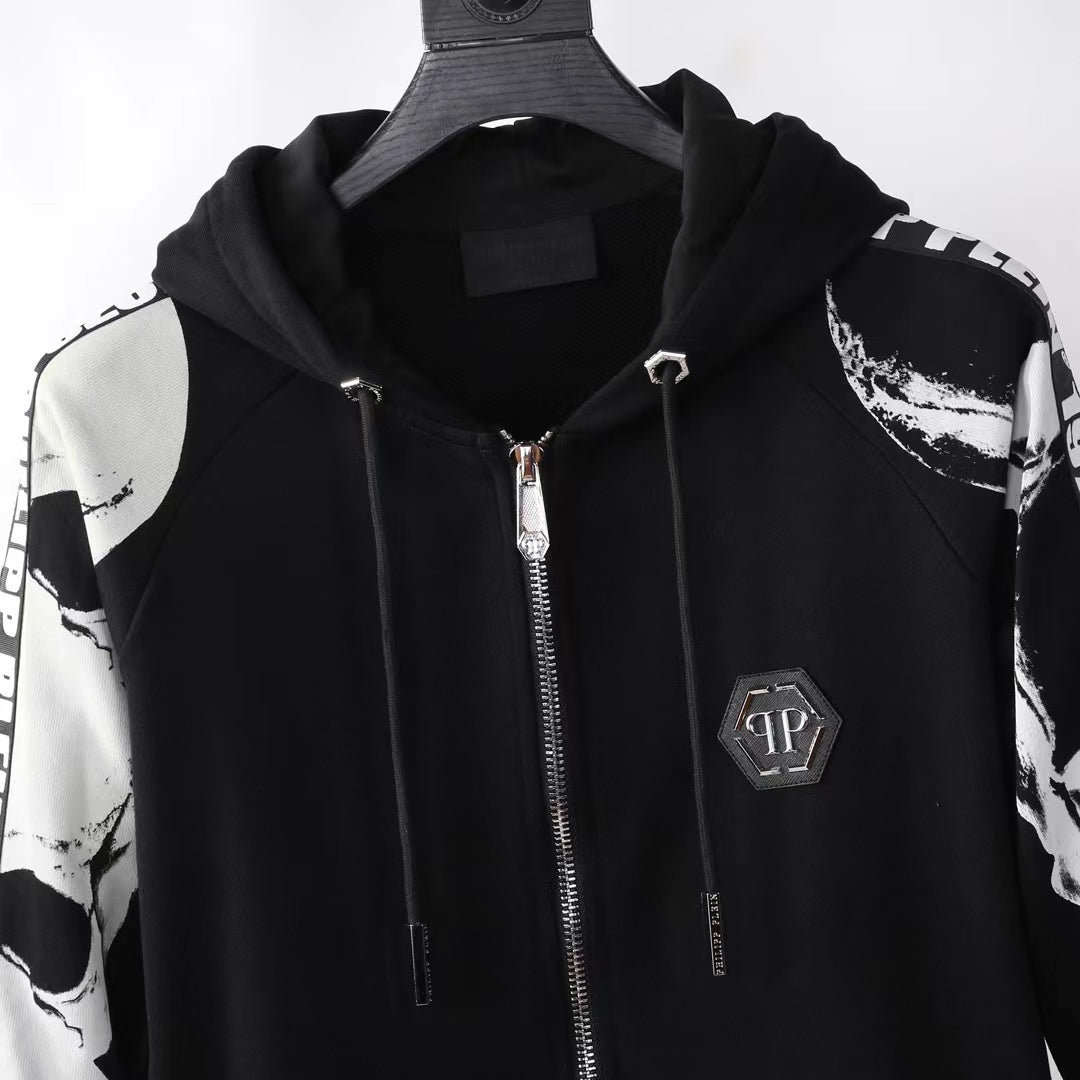 PIEIN 2025SS Black Hoodie SOLODSQ2